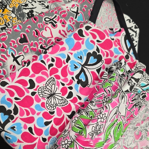 Colorful Butterfly Print Tote Bag - Picture 1 of 5